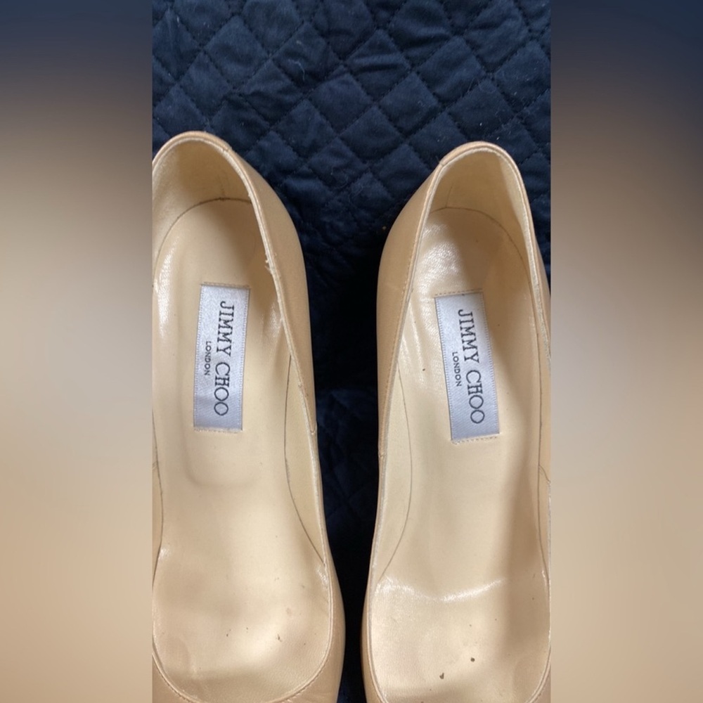 Jimmy Choo Beige Heels